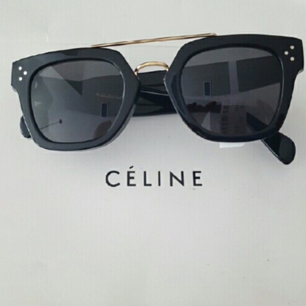 Authentic Celine sunglasses; come with case